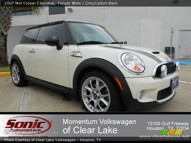 2007 Mini Cooper S Hardtop in Pepper White