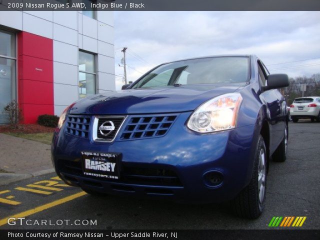 2009 Nissan Rogue S AWD in Indigo Blue