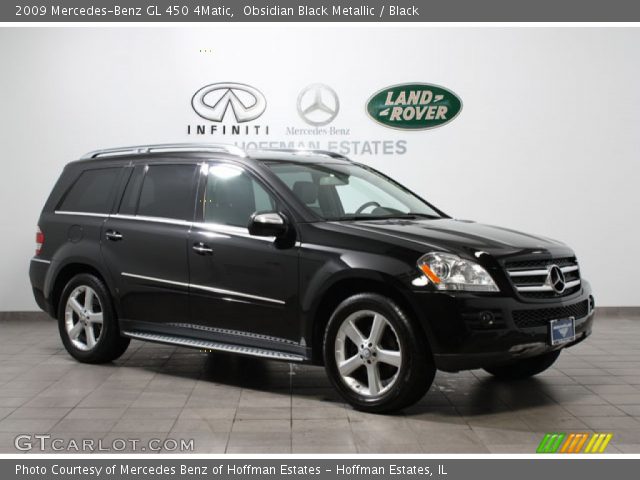 2009 Mercedes-Benz GL 450 4Matic in Obsidian Black Metallic