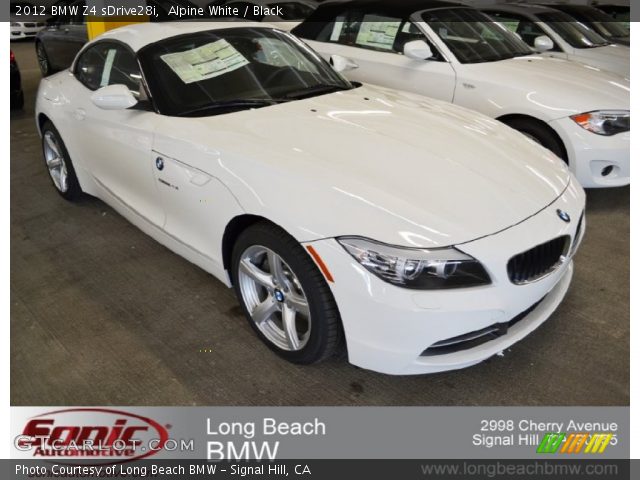 2012 BMW Z4 sDrive28i in Alpine White