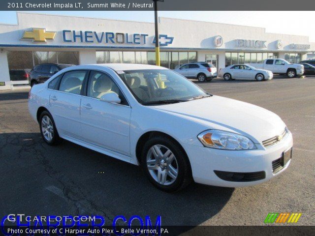 2011 Chevrolet Impala LT in Summit White