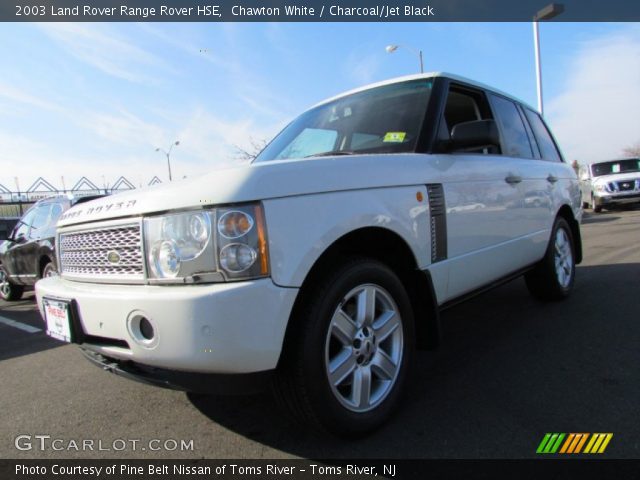 2003 Land Rover Range Rover HSE in Chawton White