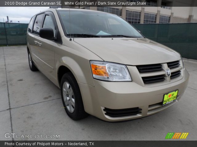 2010 Dodge Grand Caravan SE in White Gold Pearl