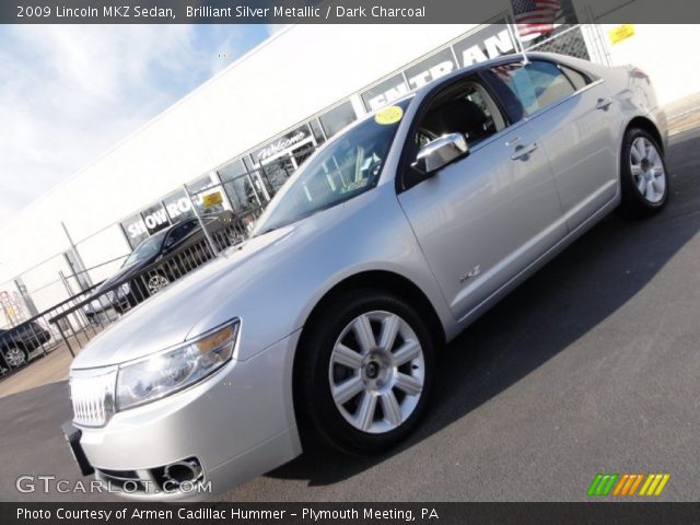 2009 Lincoln MKZ Sedan in Brilliant Silver Metallic