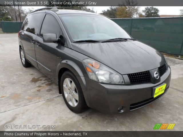 2005 Nissan Quest 3.5 SE in Smoke Gray Metallic