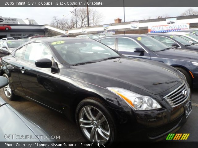 2009 Infiniti G 37 x Coupe in Black Obsidian