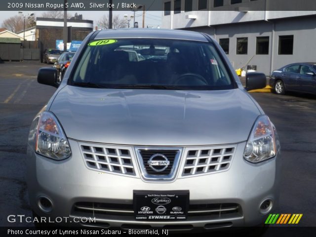 2009 Nissan Rogue S AWD in Silver Ice