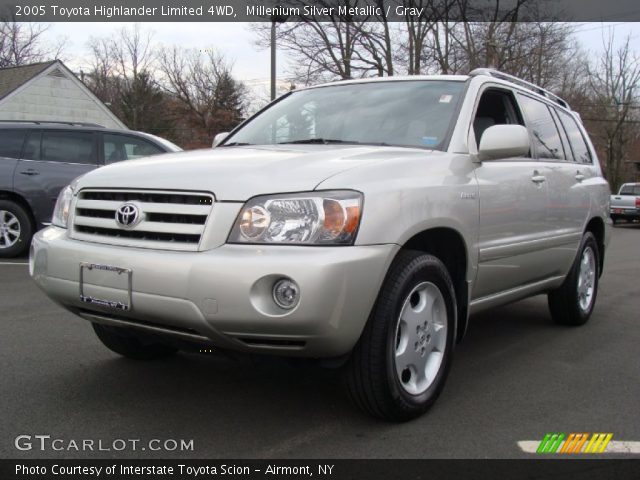 2005 Toyota Highlander Limited 4WD in Millenium Silver Metallic