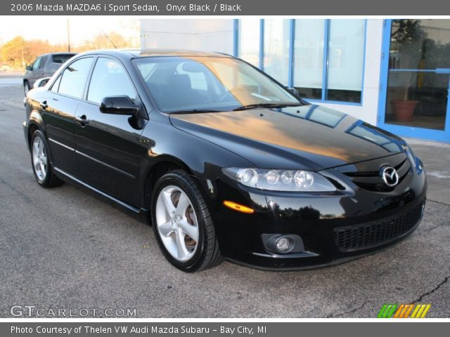 2006 Mazda MAZDA6 i Sport Sedan in Onyx Black