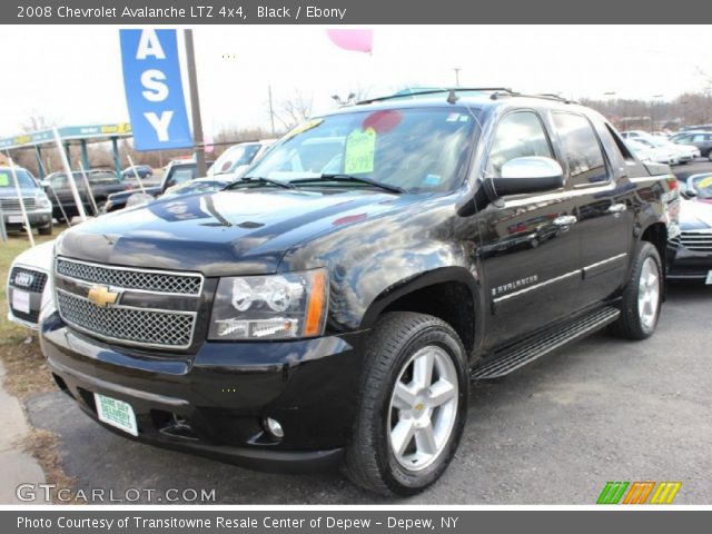 2008 Chevrolet Avalanche LTZ 4x4 in Black