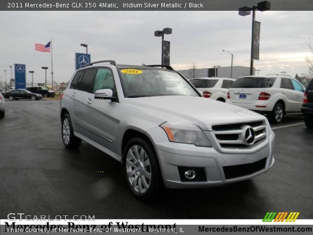 2011 Mercedes-Benz GLK 350 4Matic in Iridium Silver Metallic
