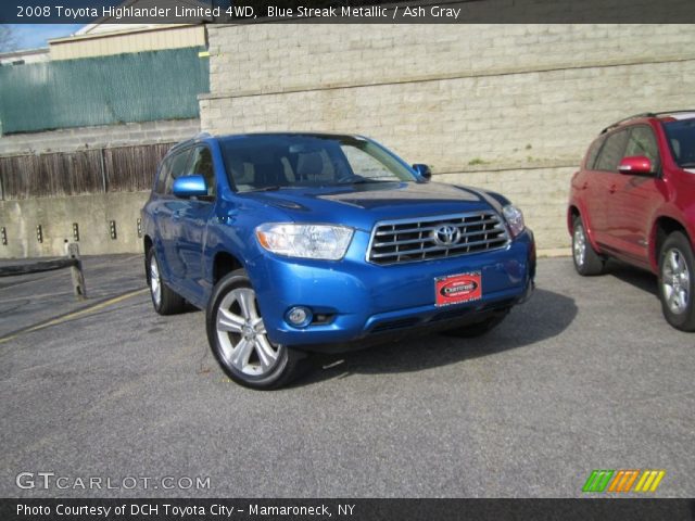 2008 Toyota Highlander Limited 4WD in Blue Streak Metallic