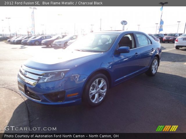 2012 Ford Fusion SE in Blue Flame Metallic