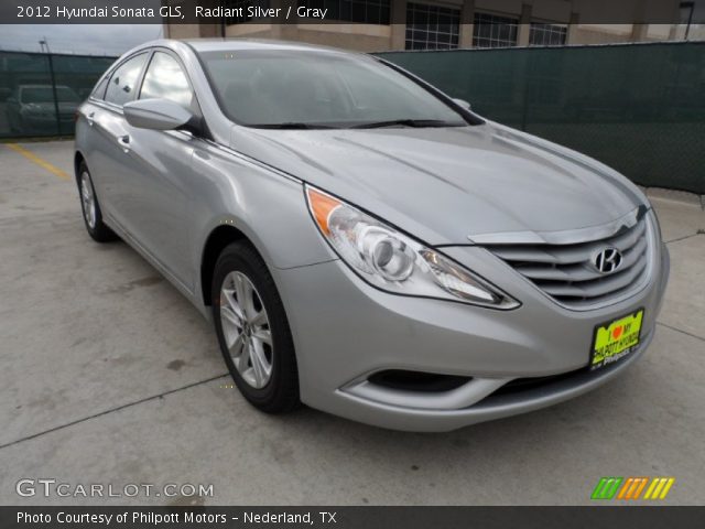2012 Hyundai Sonata GLS in Radiant Silver