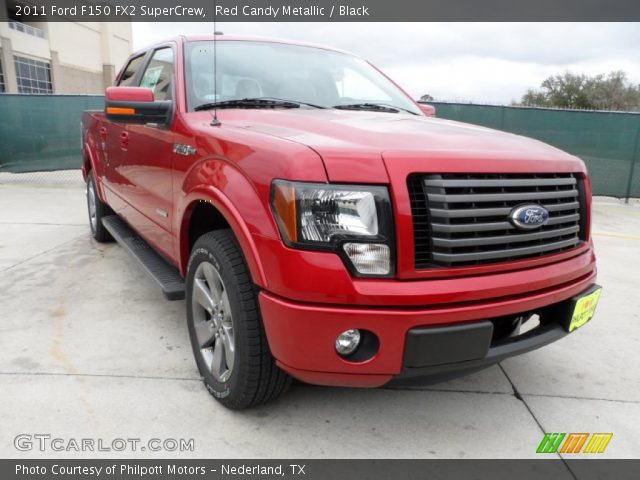 2011 Ford F150 FX2 SuperCrew in Red Candy Metallic