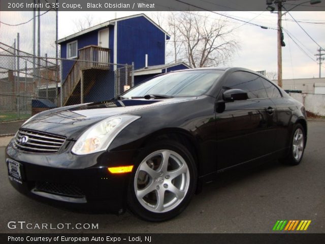 2006 Infiniti G 35 Coupe in Black Obsidian