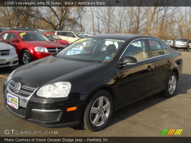 2008 Volkswagen Jetta SE Sedan in Black