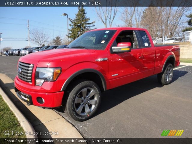 2012 Ford F150 FX4 SuperCab 4x4 in Race Red