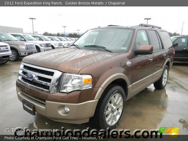 2012 Ford Expedition King Ranch in Golden Bronze Metallic