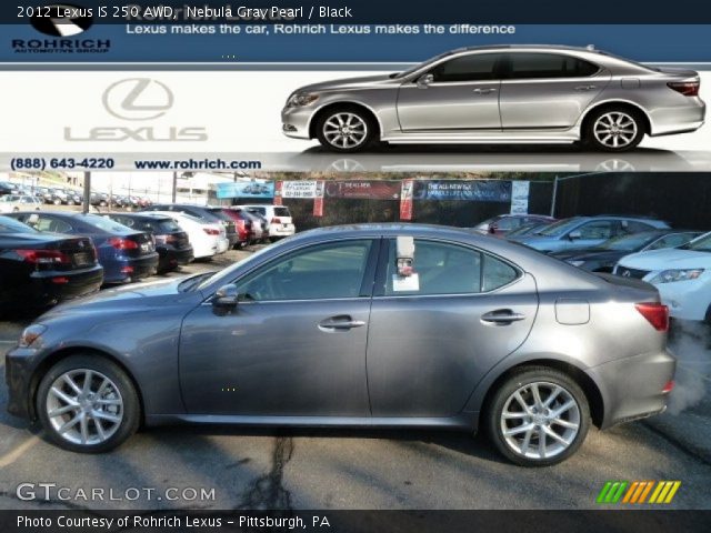 2012 Lexus IS 250 AWD in Nebula Gray Pearl