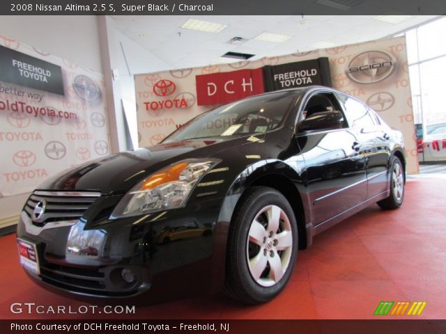 2008 Nissan Altima 2.5 S in Super Black