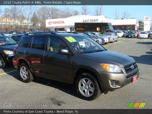 2010 Toyota RAV4 I4 4WD in Pyrite Metallic