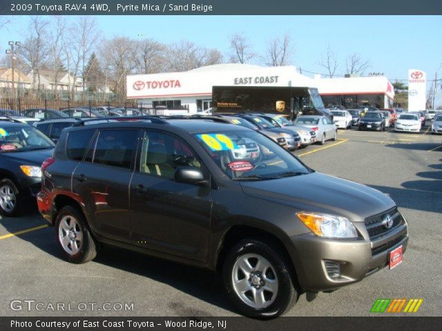 2009 Toyota RAV4 4WD in Pyrite Mica