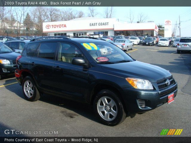 2009 Toyota RAV4 4WD in Black Forest Pearl