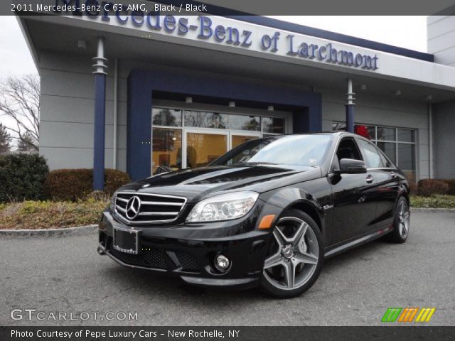 2011 Mercedes-Benz C 63 AMG in Black