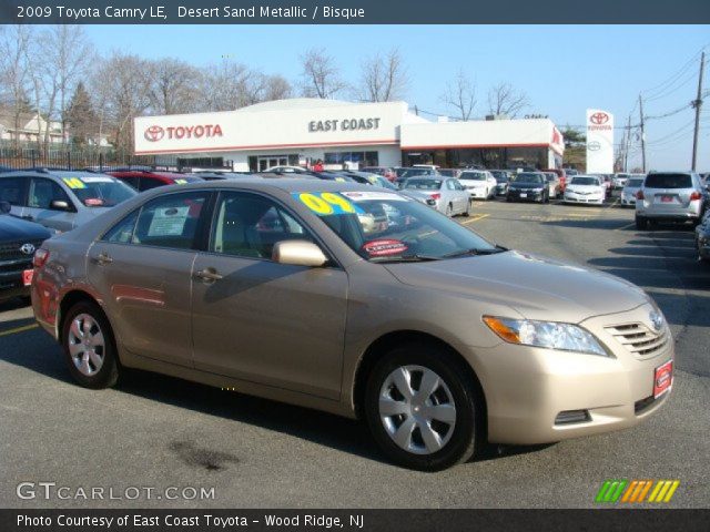 2009 Toyota Camry LE in Desert Sand Metallic