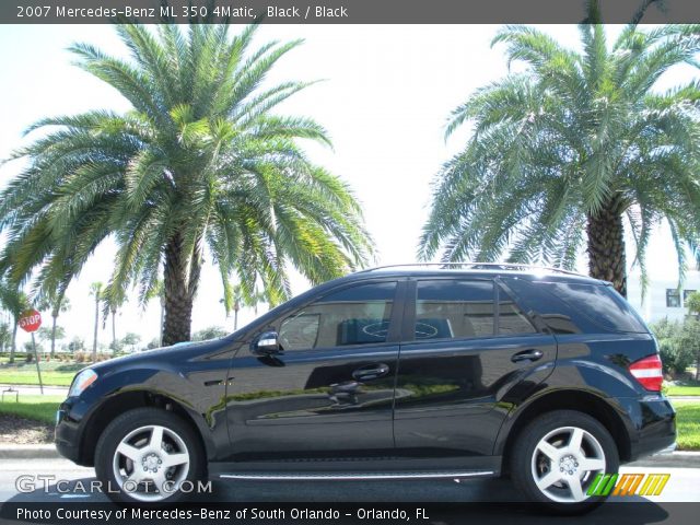 2007 Mercedes-Benz ML 350 4Matic in Black