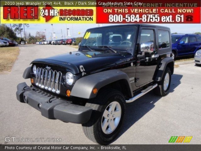 2010 Jeep Wrangler Sport 4x4 in Black