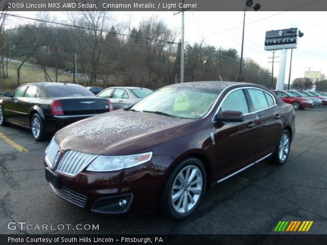 2009 Lincoln MKS AWD Sedan in Cinnamon Metallic