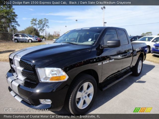 2012 Dodge Ram 1500 Express Quad Cab in Black