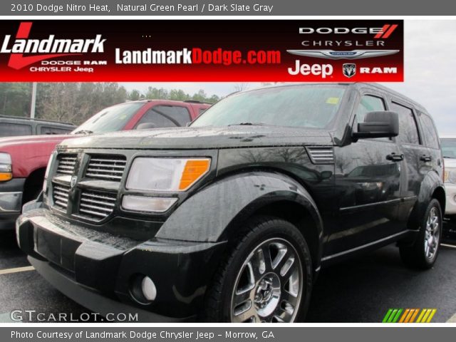 2010 Dodge Nitro Heat in Natural Green Pearl