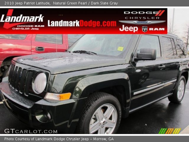 2010 Jeep Patriot Latitude in Natural Green Pearl