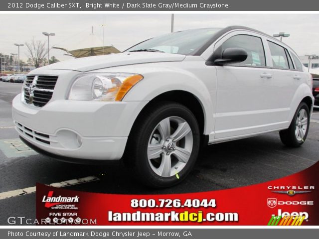 2012 Dodge Caliber SXT in Bright White