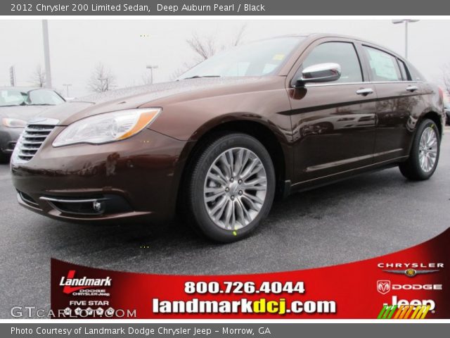 2012 Chrysler 200 Limited Sedan in Deep Auburn Pearl