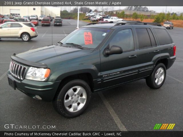2001 Jeep Grand Cherokee Limited 4x4 in Shale Green Metallic