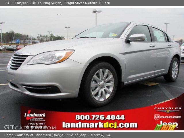 2012 Chrysler 200 Touring Sedan in Bright Silver Metallic