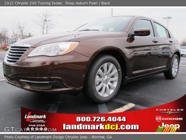 2012 Chrysler 200 Touring Sedan in Deep Auburn Pearl