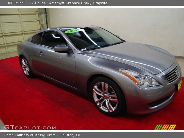 2008 Infiniti G 37 Coupe in Amethyst Graphite Gray