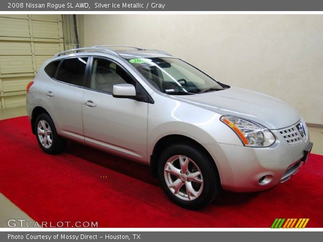 2008 Nissan Rogue SL AWD in Silver Ice Metallic