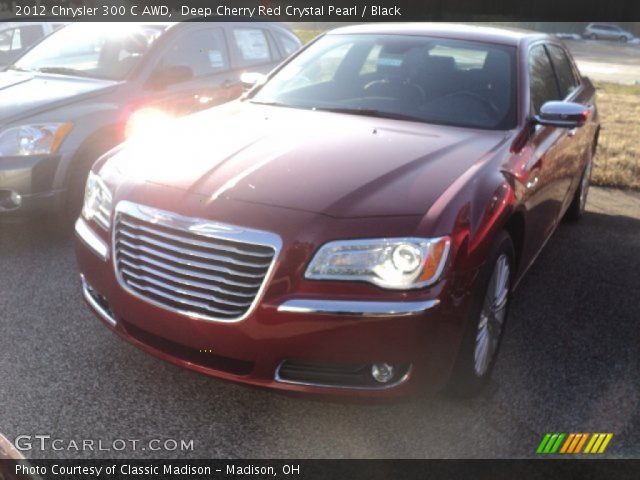 2012 Chrysler 300 C AWD in Deep Cherry Red Crystal Pearl