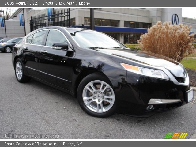 2009 Acura TL 3.5 in Crystal Black Pearl