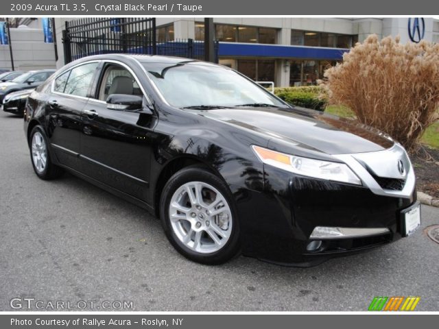 2009 Acura TL 3.5 in Crystal Black Pearl