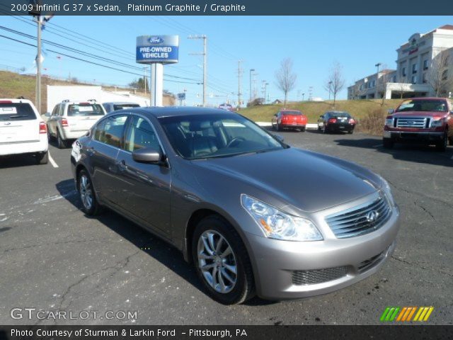 2009 Infiniti G 37 x Sedan in Platinum Graphite