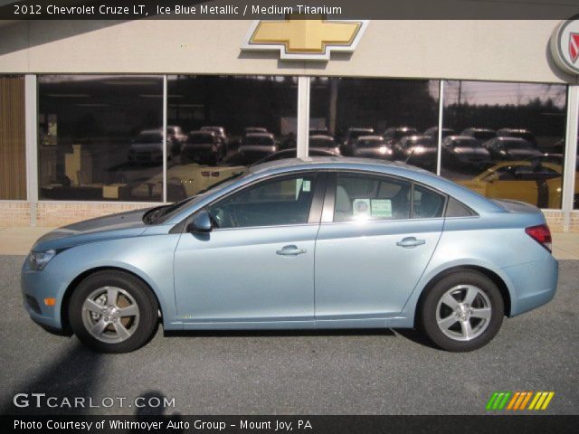 2012 Chevrolet Cruze LT in Ice Blue Metallic