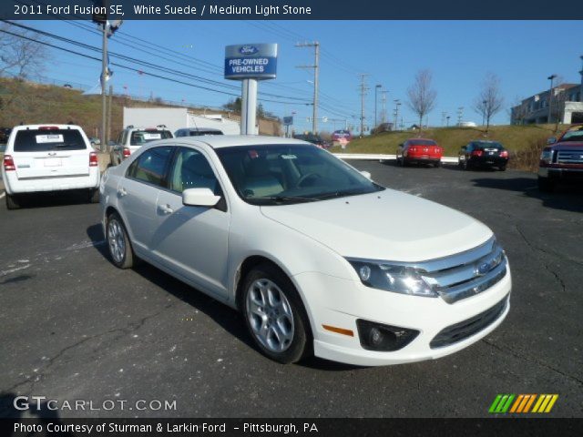 2011 Ford Fusion SE in White Suede