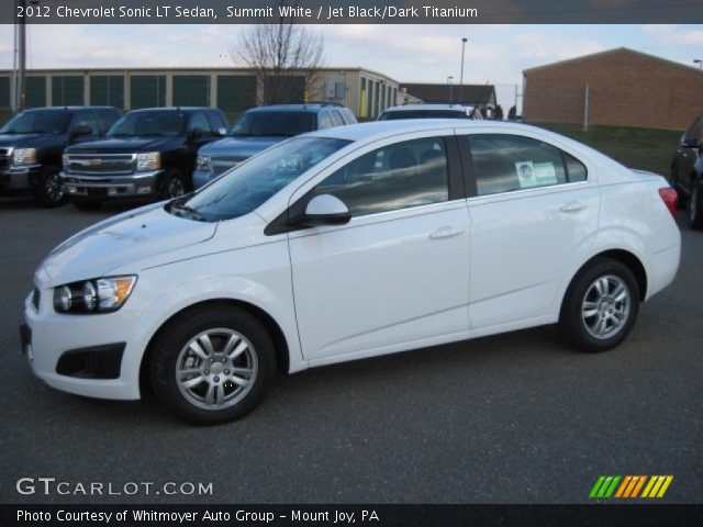2012 Chevrolet Sonic LT Sedan in Summit White